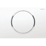 Geberit Kumanda Kapağı Sigma10 Tek Basmalı Beyaz / Parlak / Beyaz