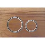 Geberit Kumanda Kapağı Sigma21 Çift Basmalı Ahşap / Krom