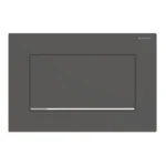 Geberit Kumanda Kapağı Sigma30 Tek Basmalı Mat Siyah / Parlak