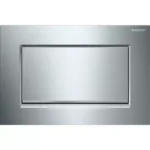 Geberit Kumanda Kapağı Sigma30 Tek Basmalı Parlak / Krom / Parlak