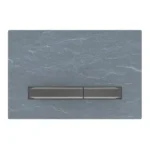 Geberit Kumanda Kapağı Sigma50 Çift Basmalı Arduvaz / Siyah Krom