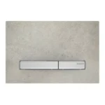 Geberit Kumanda Kapağı Sigma50 Çift Basmalı Beton / Krom