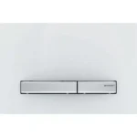 Geberit Kumanda Kapağı Sigma50 Çift Basmalı Beyaz / Krom