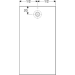 Geberit Olona 140 x 90 cm Dikdörtgen Duş Teknesi
