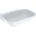 Geberit ONE çanak lavabo kabuk şekilli dikey çıkış
