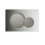 Geberit Sigma01 Kumanda Kapağı Çift Basmalı Parlak/Mat Krom 115.770.KA.5
