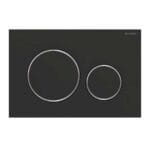 Geberit Sigma20 Kumanda Paneli Çift Basmalı Mat Siyah/Parlak 115.882.14.1