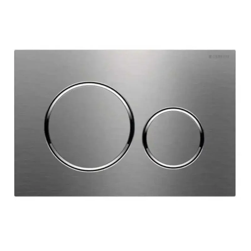 Geberit Sigma20 Kumanda Paneli Çift Basmalı Paslanmaz Çelik 115.882.SN.1