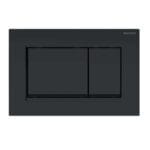 Geberit Sigma30 Kumanda Paneli, Çift Basmalı Mat Siyah/Siyah 115.883.16.1