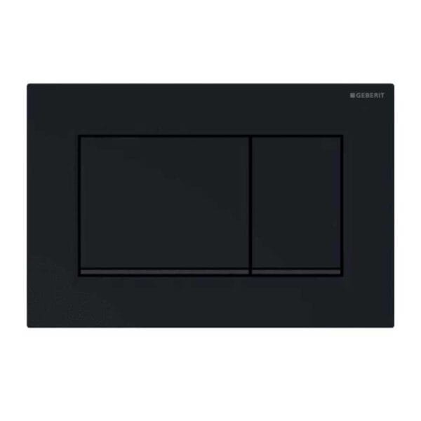 Geberit Sigma30 Kumanda Paneli Çift Basmalı Siyah Temizliği Kolay Kaplama 115.883.DW.1