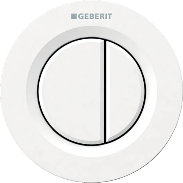 Geberit Type 01 12 Cm Çift Basmalı Beyaz Geberit Type 01 12 Cm Çift Basmalı Beyaz