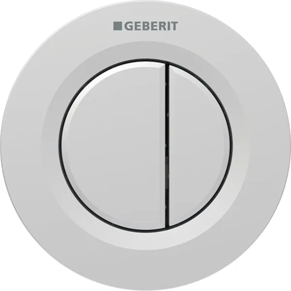 Geberit Type 01 12 Cm Çift Basmalı Mat Krom Geberit Type 01 12 Cm Çift Basmalı Mat Krom