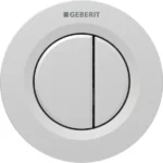 Geberit Type 01 8 Cm Çift Basmalı Mat Krom