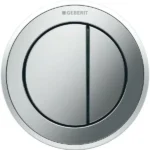 Geberit Type 10 12 Cm Çift Basmalı Mobilya Tipi Parlak / Mat / Parlak