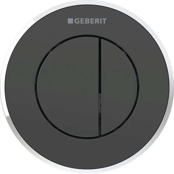 Geberit Type 10 12 Cm Çift Basmalı Siyah / Parlak / Siyah Geberit Type 10 12 Cm Çift Basmalı Siyah / Parlak / Siyah