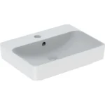 Geberit VariForm 60x45 Dikdörtgen Beyaz Çanak Lavabo