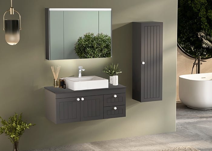 Gent Efes 46100 V34 Banyo Dolabı 100 cm