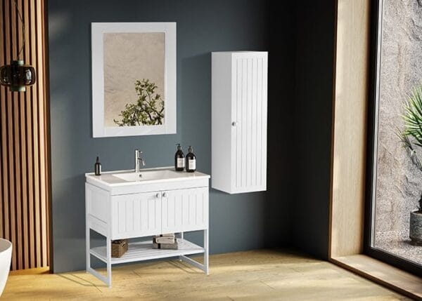 Gent Efes 4685 V31 Banyo Dolabı 85 cm