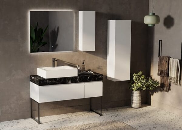 Gent Moderno 28120 V32 Banyo Dolabı 120 cm