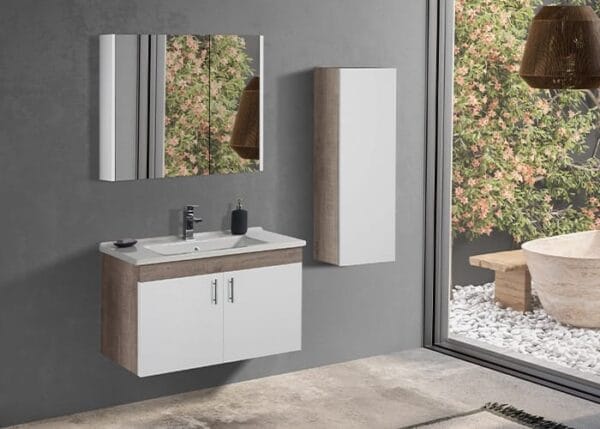 Gent Parıte 5585 V31 Banyo Dolabı 85 cm