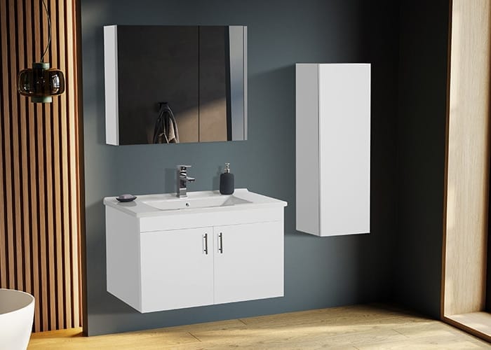 Gent Parıte 5585 V32 Banyo Dolabı 85 cm Gent Parıte 5585 V32 Banyo Dolabı 85 cm