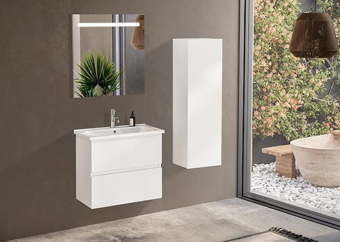 Gent Porto 5561 V31 Banyo Dolabı 61 cm Gent Porto 5561 V31 Banyo Dolabı 61 cm