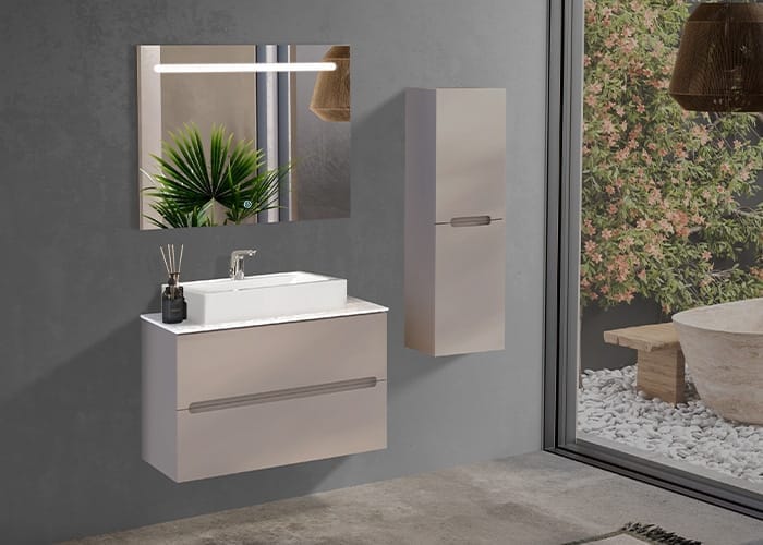 Gent Smart 5585 V32 Banyo Dolabı 85 cm