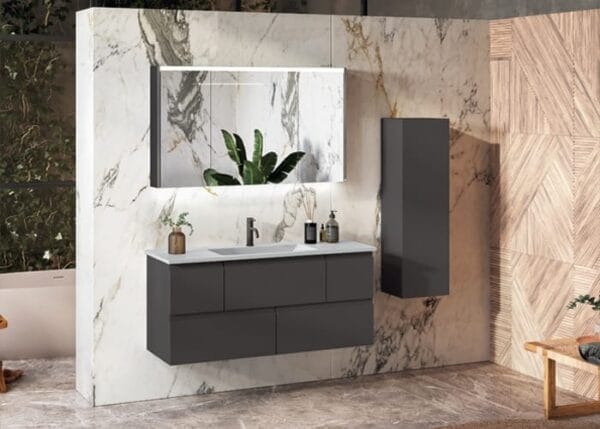 Gent Valentine 55130 V31 Banyo Dolabı 130 cm