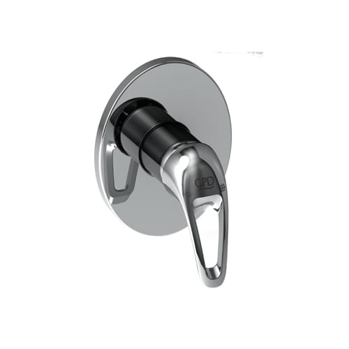 GPD Adrio Ankastre Duş Sıva Üstü Grubu Krom SUD120