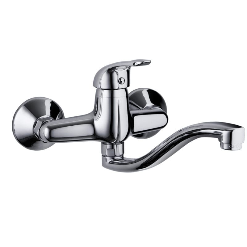 GPD Adrio Aplike Lavabo Bataryası Krom MAL120