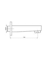 GPD Ankastre Batarya Grubu Yönlendiricisiz kare Krom GGR13
