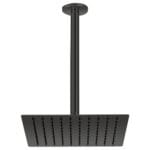 GPD Ankastre Duş Başlığı Tavandan 250x250 Siyah ADS19-S