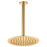 GPD Ankastre Duş Başlığı Tavandan Ø250 Gold Pvd ADS20-A