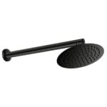 GPD Ankastre Duş Seti Duvardan Ø200 Siyah ADS28-S