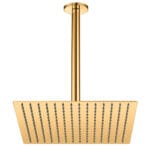 GPD Ankastre Duş Seti Tavandan 300x300 Gold Pvd ADS21-A