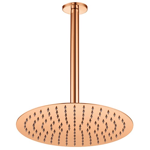 GPD Ankastre Duş Seti Tavandan Ø300 Rose Gold Pvd ADS22-R