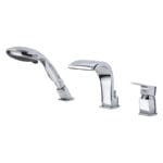 GPD Atros Ankastre Küvet Bataryası 3 Delikli Krom MAK65