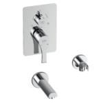 GPD Atros Mix Çevirmeli Ankastre Batarya Tsen817 Krom MCA66