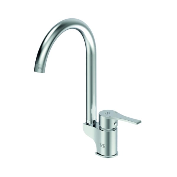 GPD Atros Tek Gövde Eviye Bataryası Krom MTE65