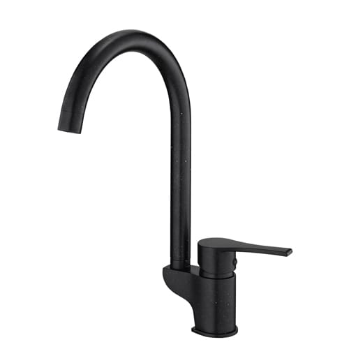 GPD Atros Tek Gövde Eviye Bataryası Siyah Granit MTE65-SG