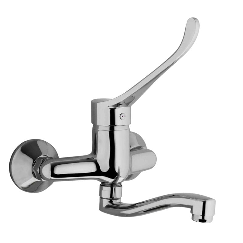 GPD Doktor/Bedensel Engelli Aplike Lavabo Bataryası Krom MAL45