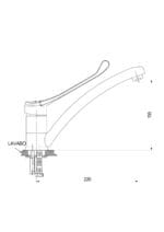 GPD Doktor/Bedensel Engelli Döner Eviye Bataryası Krom MEB45