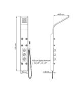 GPD Duş Paneli Bambu DSP06