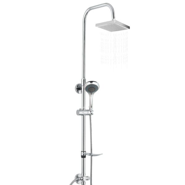 GPD Duş Seti 5 Fonksiyonlu El Duşu 250x250 Krom DST24