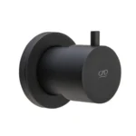 GPD Espina Ankastre Ara Kesme Vanası 1/2 Büyük Volan Siyah AAK71-S