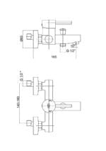 GPD Espina Banyo Bataryası Krom MBB70