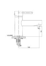 GPD Espina Lavabo Bataryası Krom MLB70