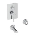 GPD Espina Mix Çevirmeli Ankastre Batarya Tsen817 Krom MCA71