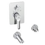 GPD Felis Mix Çevirmeli Ankastre Batarya Tsen817 Krom MCA76