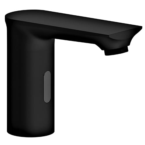 GPD Fotoselli Lavabo Bataryası Çift Su Girişli Siyah FLB13-S